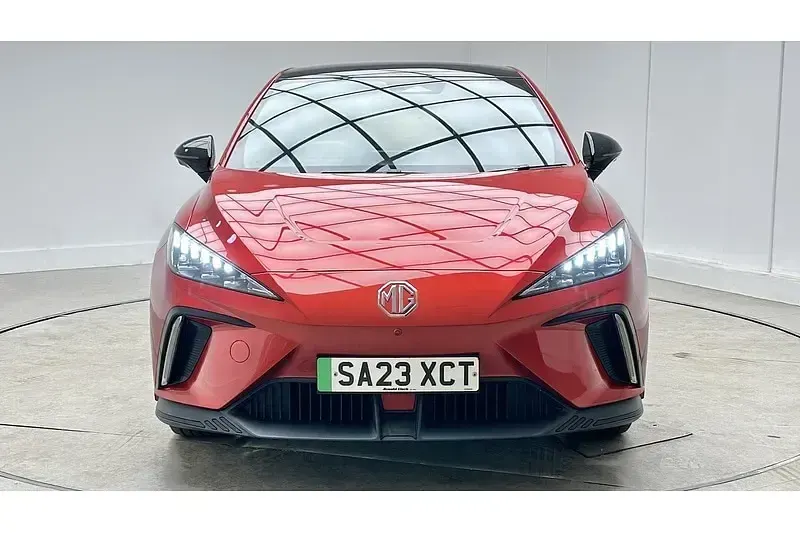 Used MG MG4 EV Trophy 319 kW (435 HP) 2023 Red Hatchback