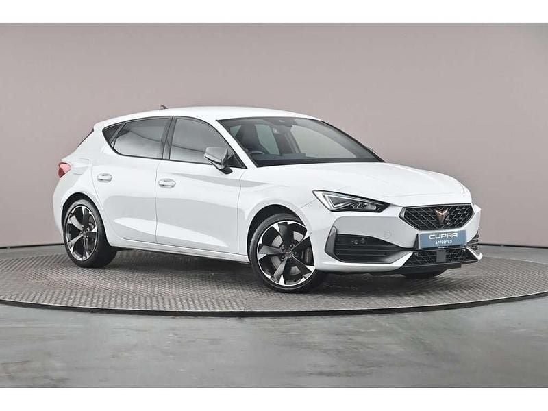 White Used 2023 Cupra Leon VZ1 Hatchback | £23,190 (Fair price) - Image 1/4