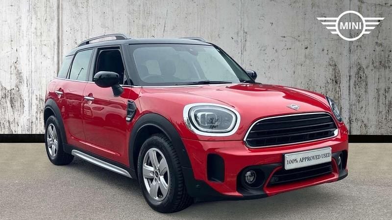 Red Used 2022 Mini Cooper Countryman Classic SUV | £20,497 (Fair price) - Image 1/4