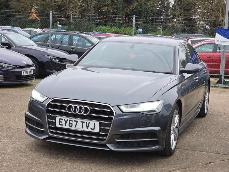 Used Audi A6 S-Line 190 HP (139 kW) 2017 Grey Sedan