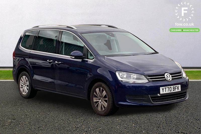 Blue Used 2020 VW Sharan SE MPV | £22,599 (A bit pricey) - Image 1/3