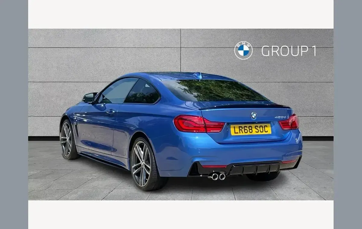 Used BMW 420 M Sport 187 HP (137 kW) 2018 Blue Coupe
