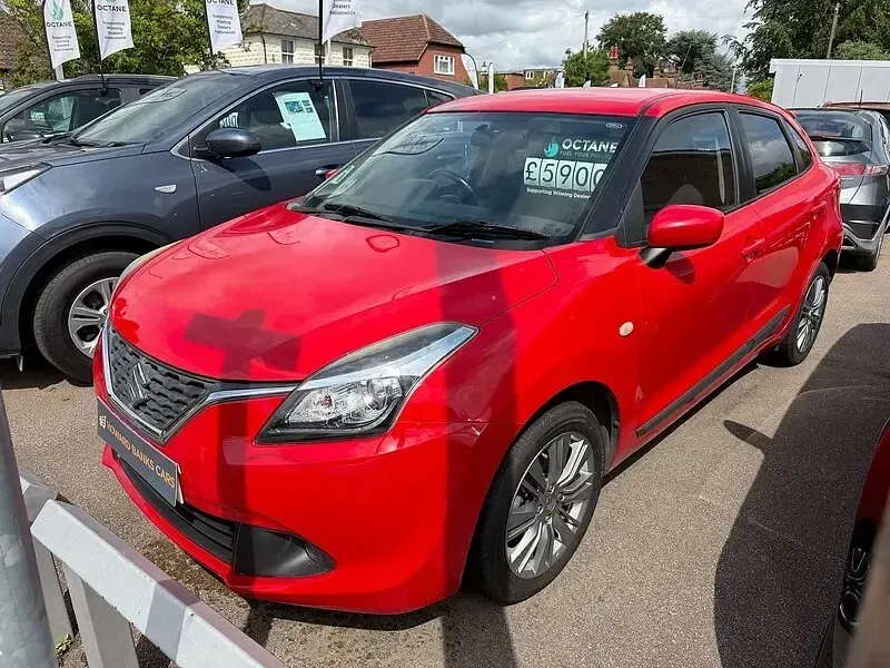 Used Suzuki Baleno SZ-T 111 HP (81 kW) 2017 Red Hatchback
