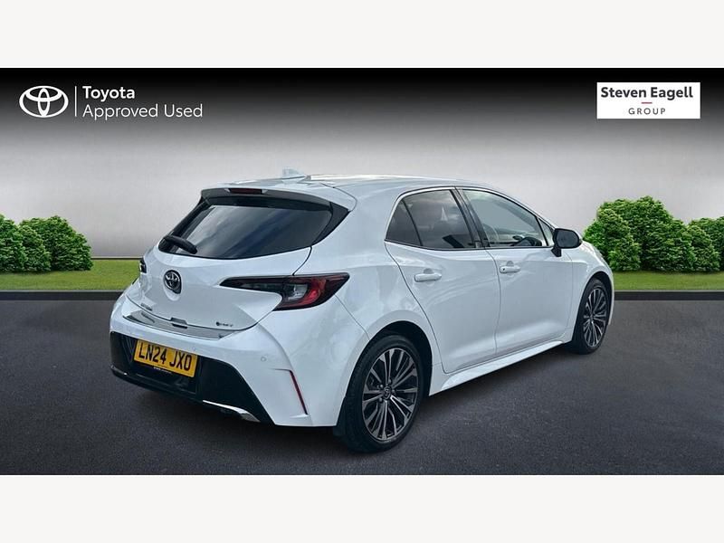 Used Toyota Corolla Design 2024 White Hatchback