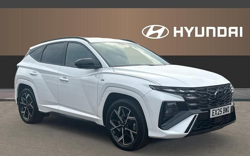 White Used 2025 Hyundai Tucson N Line SUV | £25,370 (Good price) - Image 1/4
