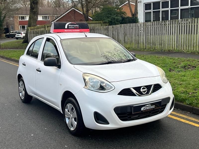 Used Nissan Micra Visia 2015 White Hatchback