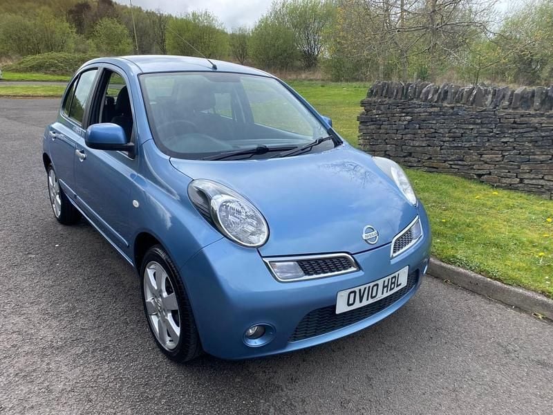 Used Nissan Micra N-TEC 2010 Blue Hatchback