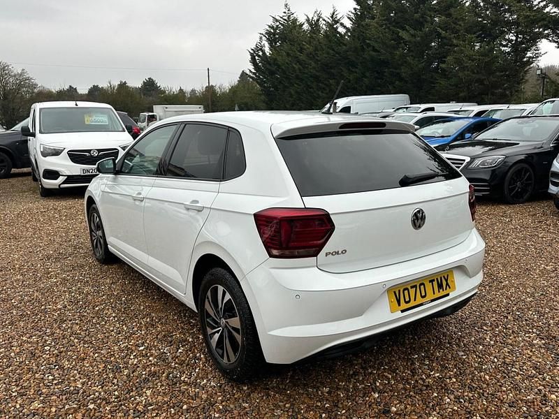 Used VW Polo Match 95 HP (69 kW) 2020 White Hatchback