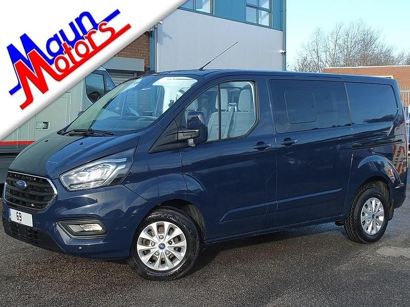 Used Ford Transit Custom Limited 130 HP (95 kW) 2019 Blue Van