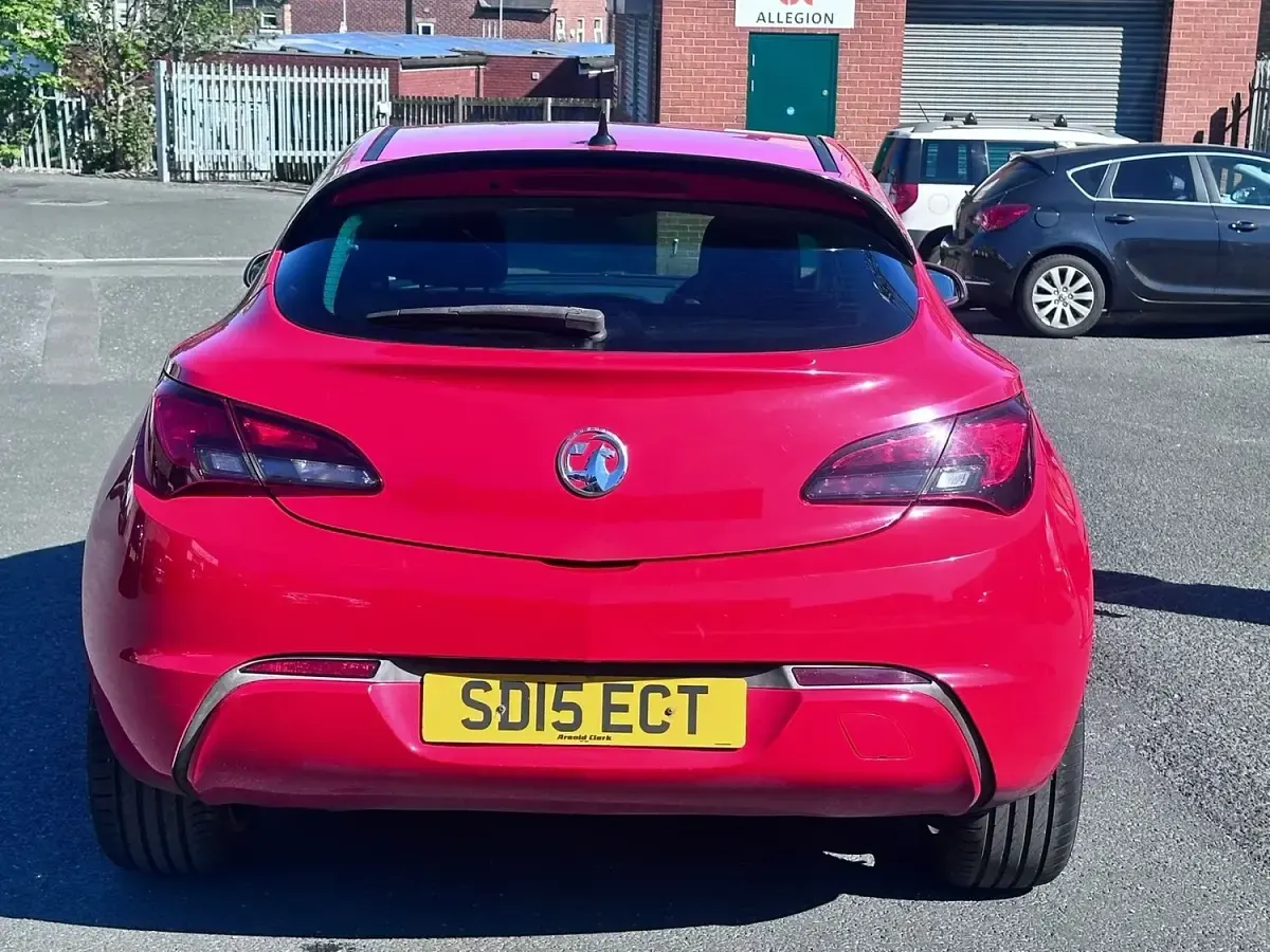 Used Vauxhall Astra GTC Edition 2015 Red Hatchback
