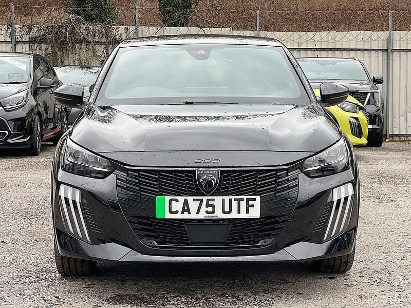 New Peugeot e-208 GT 98 kW (134 HP) 2025 Black Hatchback
