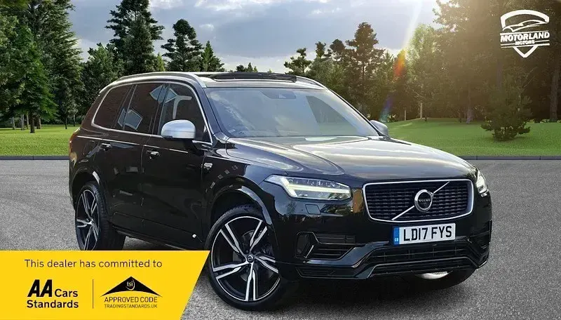 Usado Volvo XC90 R-Design 2017 Preto SUV