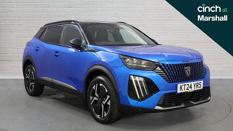 Blue Used 2024 Peugeot 2008 GTi SUV | £19,693 (Fair price) - Image 1/4