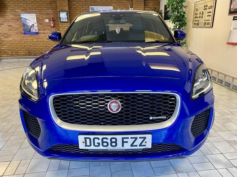Used Jaguar E-Pace R-Dynamic 180 HP (132 kW) 2018 Blue SUV
