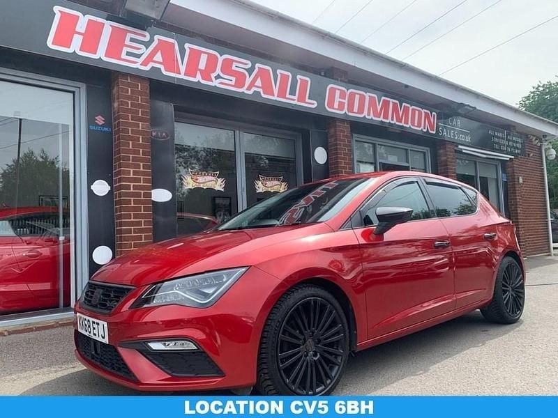 Red Used 2019 Seat Leon FR Hatchback | £9,000 (Good price) - Image 1/4