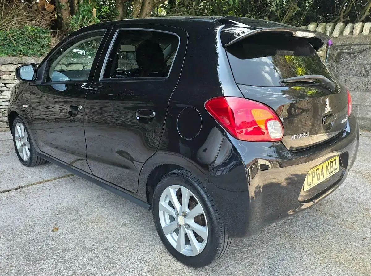 Used Mitsubishi Mirage 79 HP (58 kW) 2014 Black Hatchback