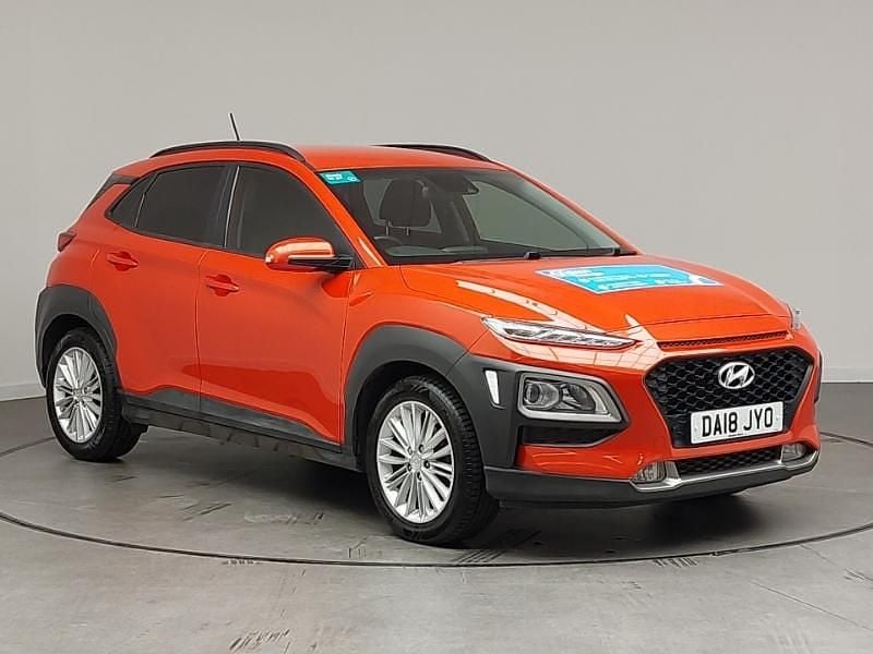 Orange Used 2018 Hyundai Kona SE SUV | £8,498 (Expensive) - Image 1/4