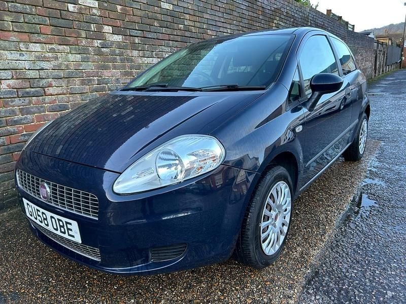 Blue Used 2008 Fiat Grande Punto Active Hatchback | £1,795 (A bit pricey) - Image 1/4