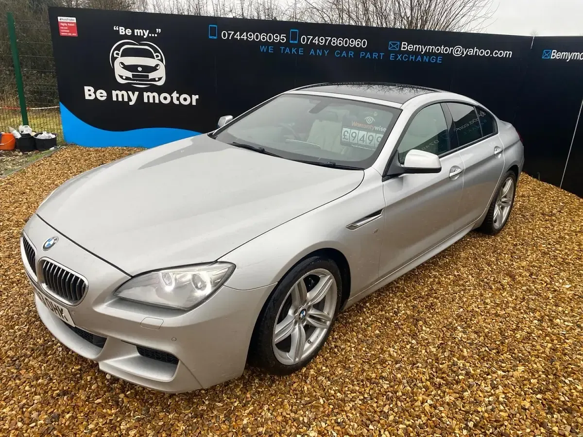 Used BMW 640 M Sport 2013 Silver Coupe