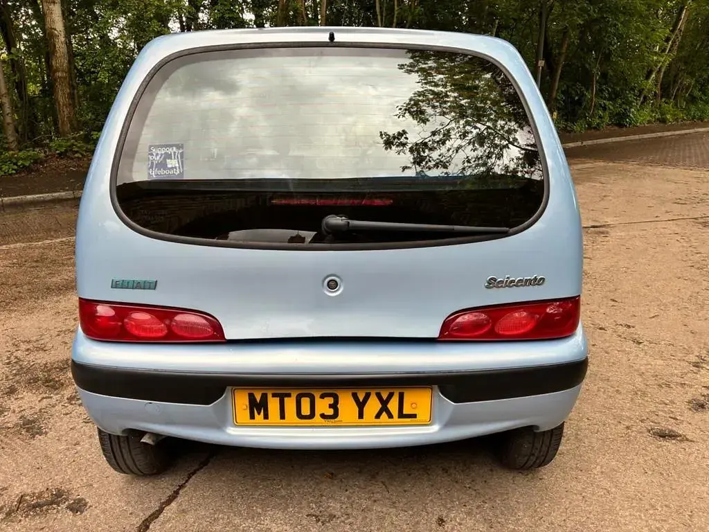 Used Fiat Seicento Active 2003 Blue Hatchback