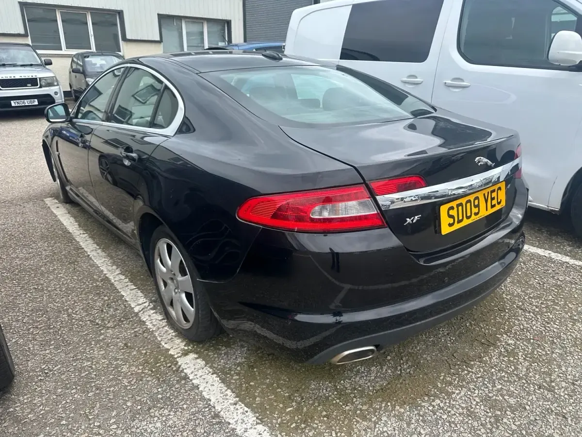 Used Jaguar XF Luxury 2009 Black Sedan