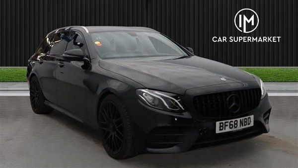 Black Used 2018 Mercedes E220 AMG line Estate | £17,485 (Fair price) - Image 1/1