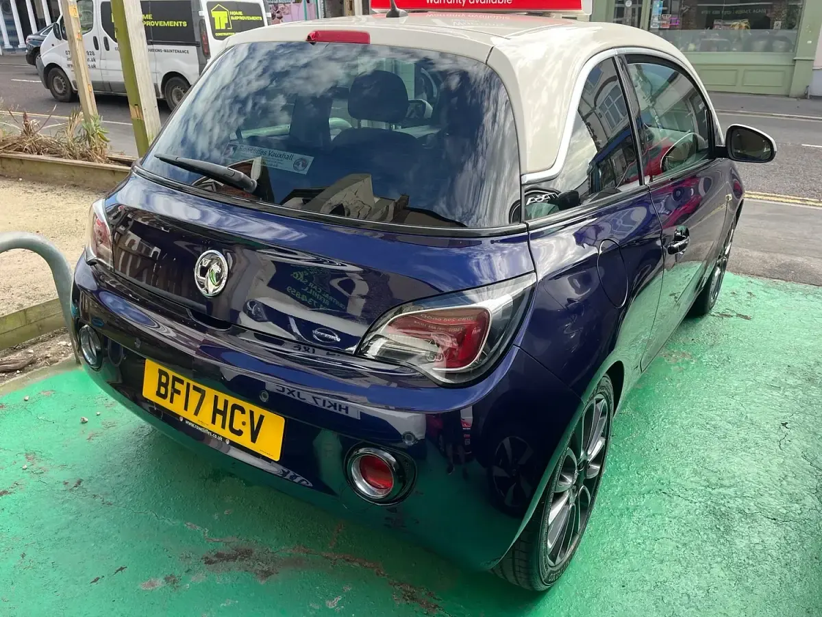 Used Vauxhall Adam Jam 70 HP (51 kW) 2017 Blue Hatchback