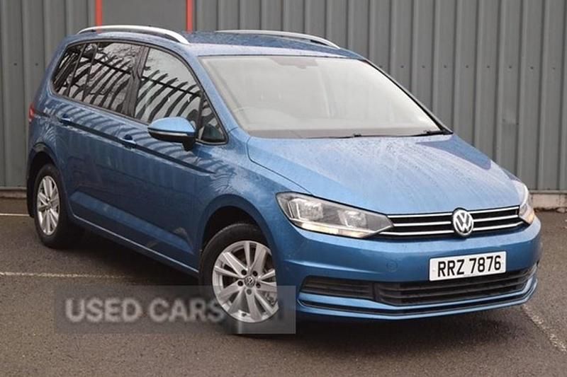 Used VW Touran SE 150 HP (110 kW) 2020 Blue MPV