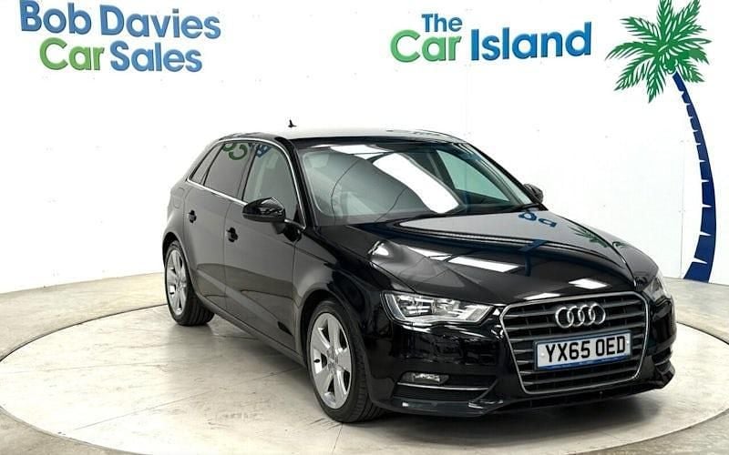 Black Used 2015 Audi A3 Sportback Sport Hatchback | £5,900 (Fair price) - Image 1/4
