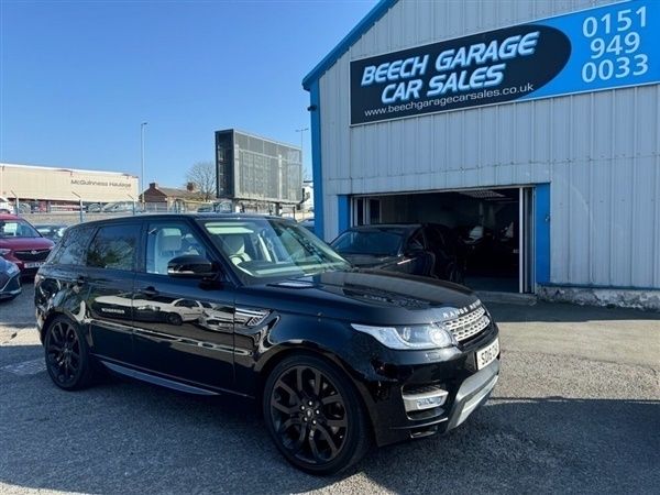Black Used 2016 Land Rover Range Rover Sport HSE SUV | £18,990 (Good price) - Image 1/1