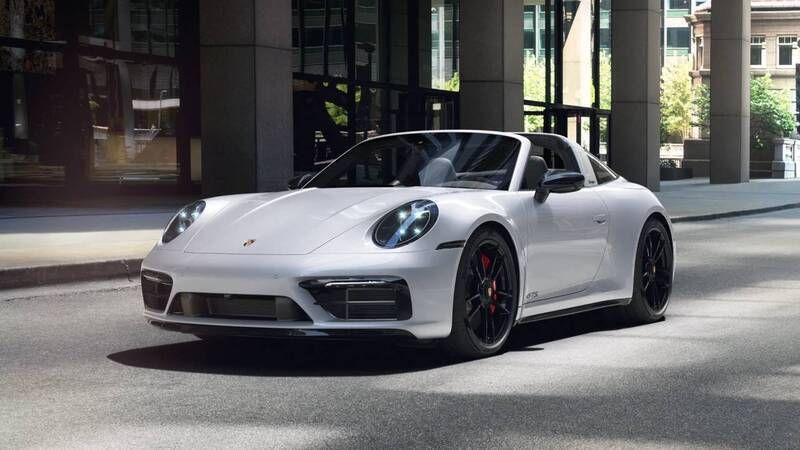 Ice grey metallic Used 2023 Porsche 911 Targa 4 Cabriolet | £124,990 - Image 1/4
