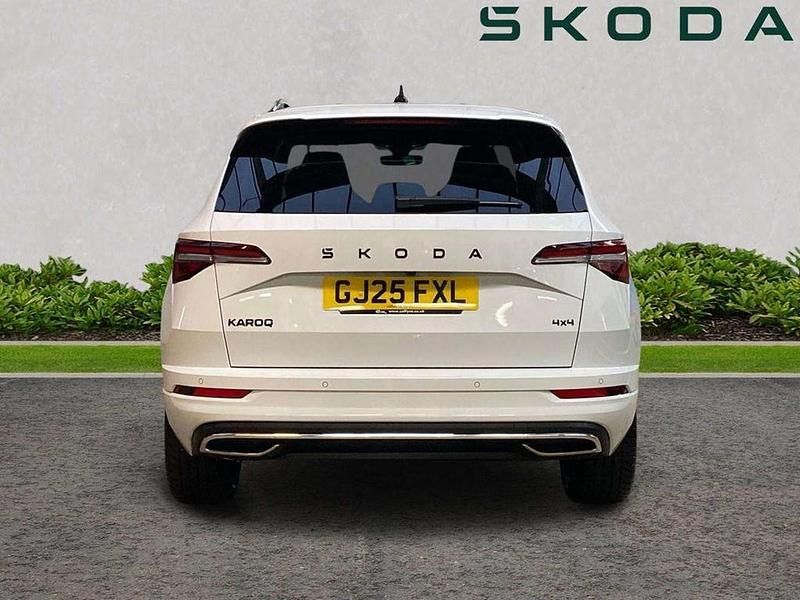 Used Skoda Karoq SportLine 190 HP (139 kW) 2025 White SUV