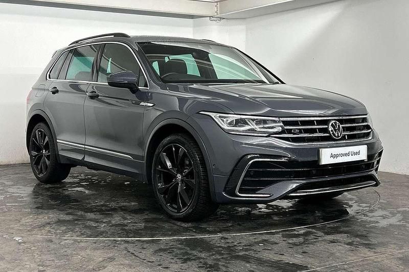 Grey Used 2020 VW Tiguan R-line SUV | £21,495 (Fair price) - Image 1/4