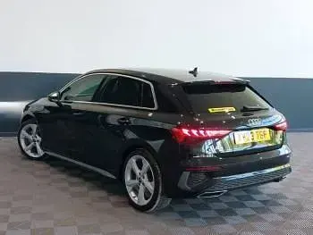 Used Audi A3 S-Line 150 HP (110 kW) 2023 Black Sedan