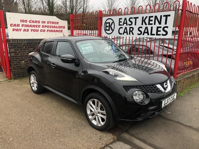 Used Nissan Juke Acenta 110 HP (80 kW) 2017 Black SUV