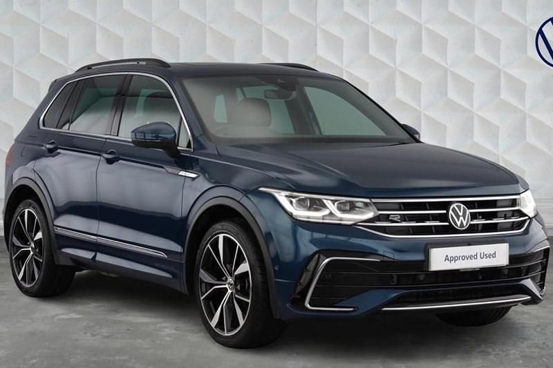 Used VW Tiguan R-line 150 HP (110 kW) 2023 Blue SUV