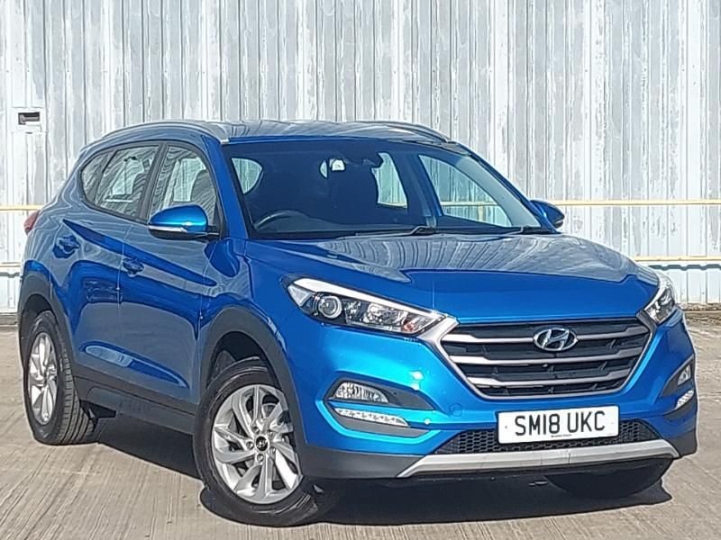 Used Hyundai Tucson SE 132 HP (97 kW) 2018 Blue SUV