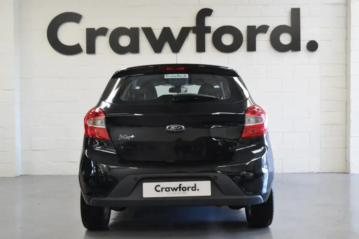 Used Ford Ka Plus Zetec 70 HP (51 kW) 2017 Black Hatchback