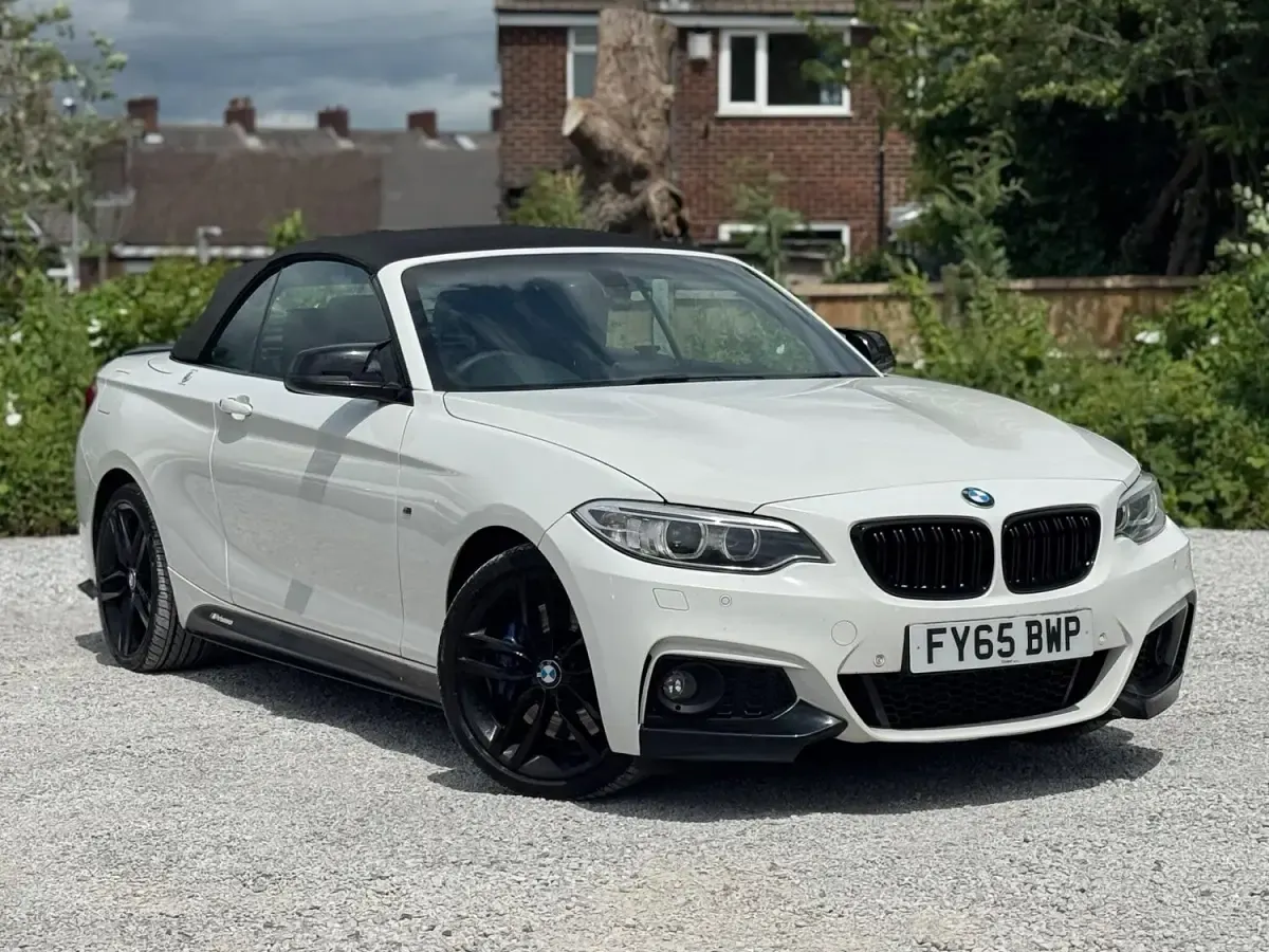 Used BMW 220 M Sport 2015 White Cabriolet