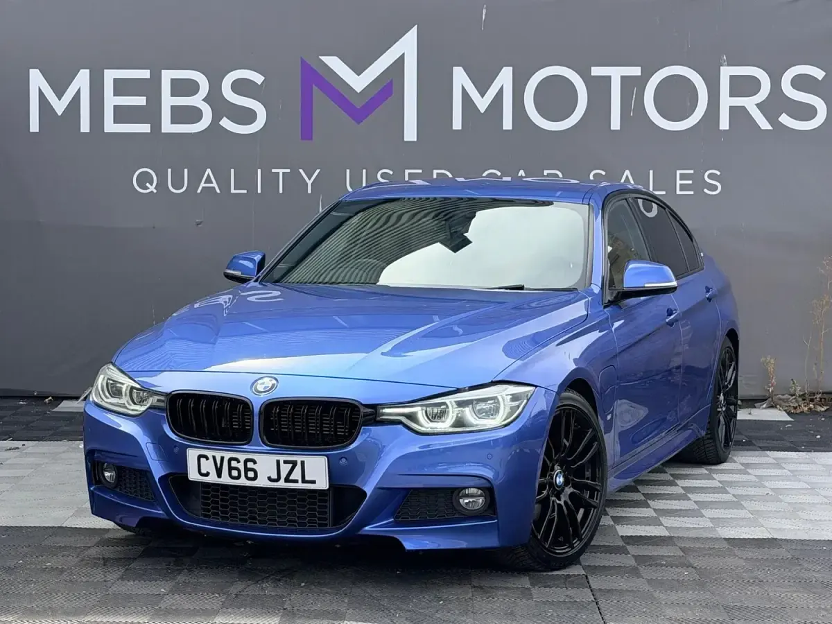 Used BMW 330e M Sport 2016 Blue Sedan