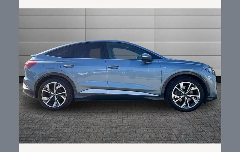 Used Audi Q4 e-tron Comfort 150 kW (204 HP) 2021 Blue SUV