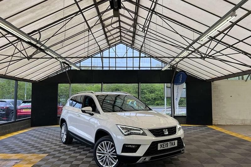 Used Seat Ateca XCELLENCE 150 HP (110 kW) 2019 White SUV