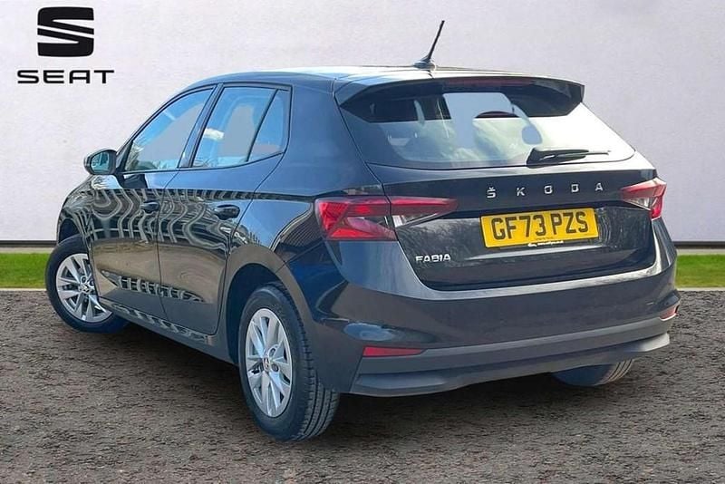 Used Skoda Fabia Comfort 94 HP (69 kW) 2023 Black Hatchback