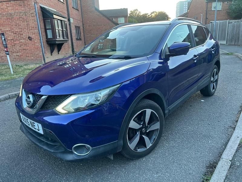 Blue Used 2015 Nissan Qashqai N-TEC SUV | £3,995 (Good price) - Image 1/4