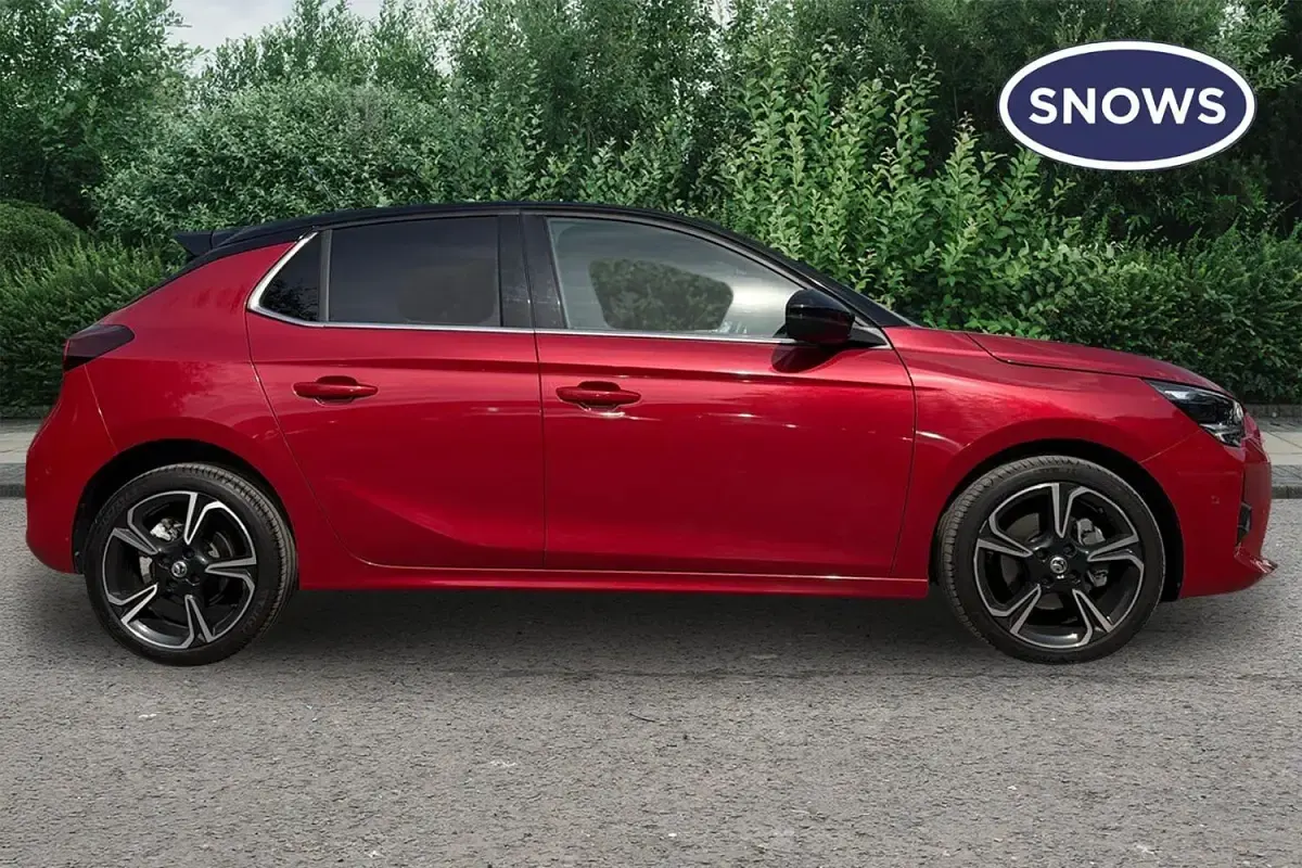 Used Vauxhall Corsa Ultimate 130 HP (95 kW) 2023 Red Hatchback