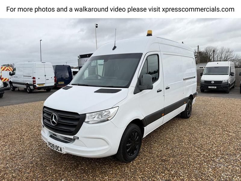 Used Mercedes Sprinter 163 HP (119 kW) 2019 White Van