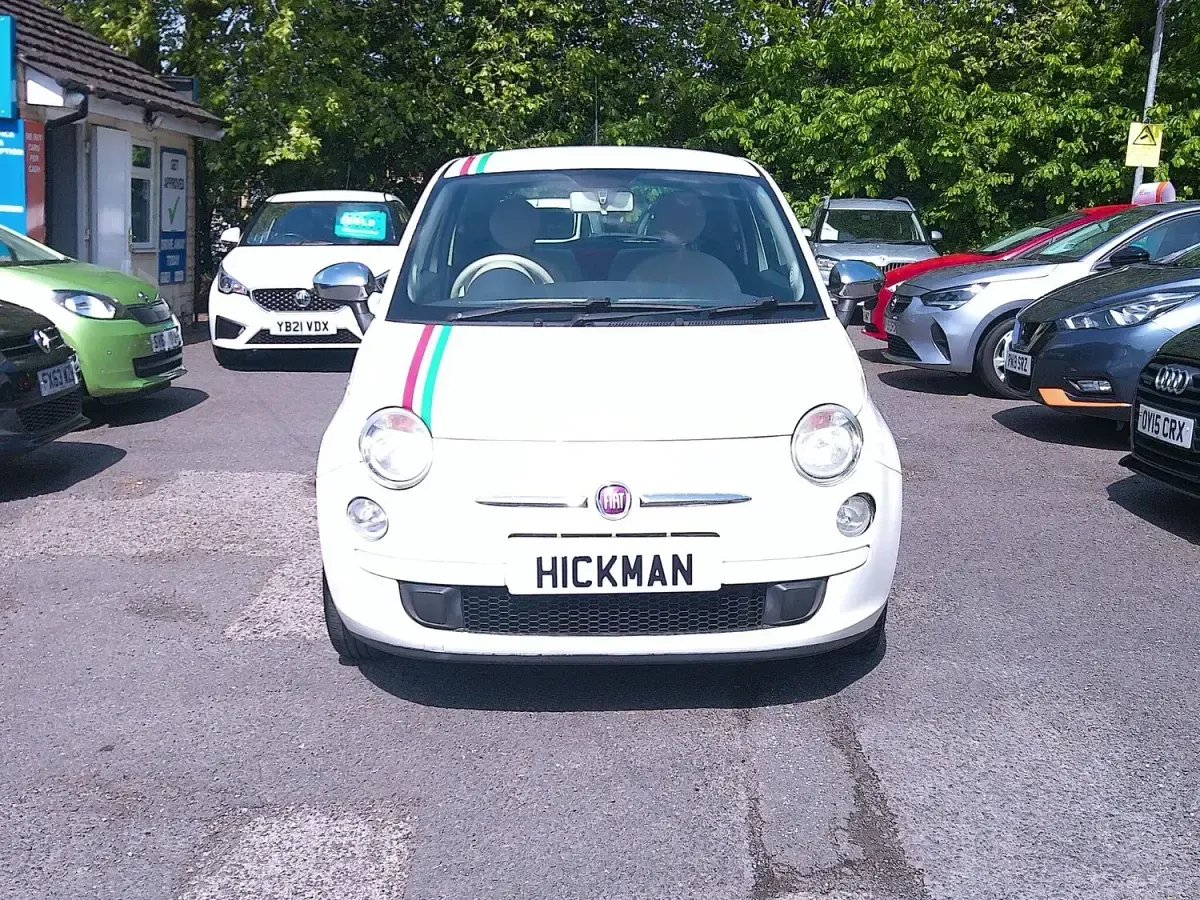 Used Fiat 500 Pop 69 HP (50 kW) 2011 White Hatchback