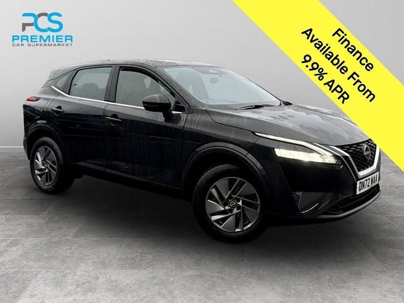 Black Used 2022 Nissan Qashqai Acenta Premium SUV | £13,795 (Super price) - Image 1/3