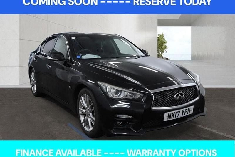 Used Infiniti Q50 Sport Tech 170 HP (125 kW) 2017 Black Sedan