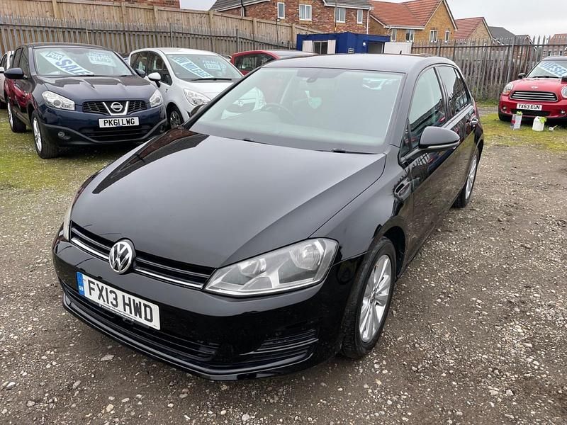 Used VW Golf VII SE 2013 Black Hatchback